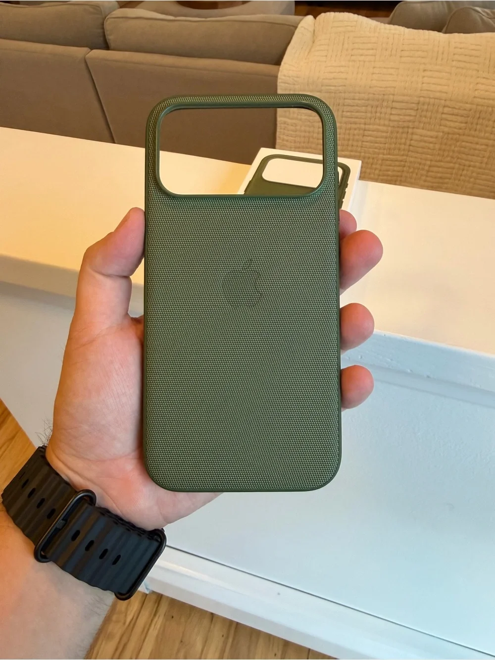 Apple TechWoven Case for iPhone 17 Pro Max - Forest Green